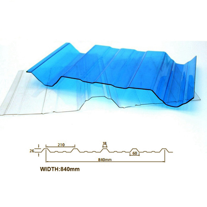 Corrugated Polycarbonate Sheet (12)