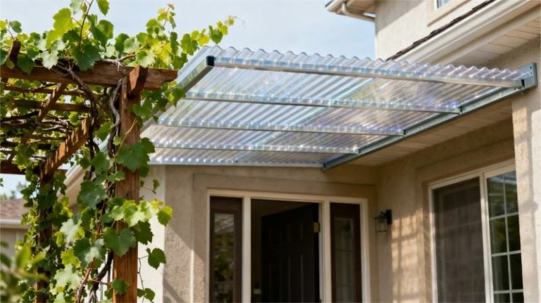 Some DIY projects including canopies, pergolas